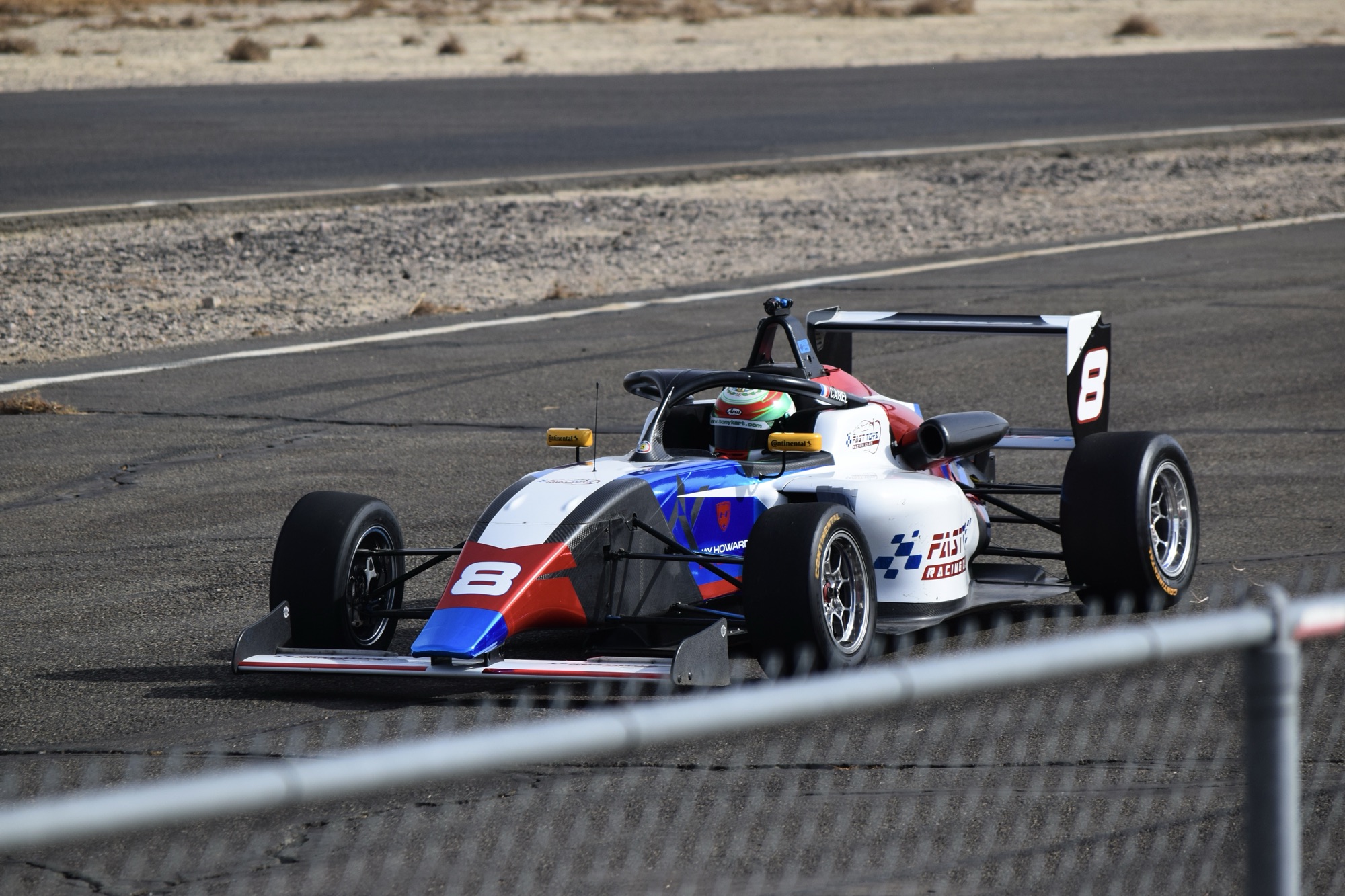 First USF2000 Test with Sergio Orestes